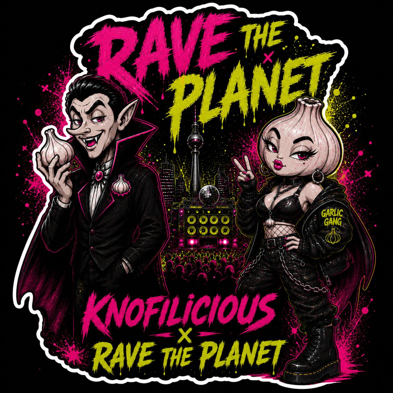 Rave The Planet x Knofilicious