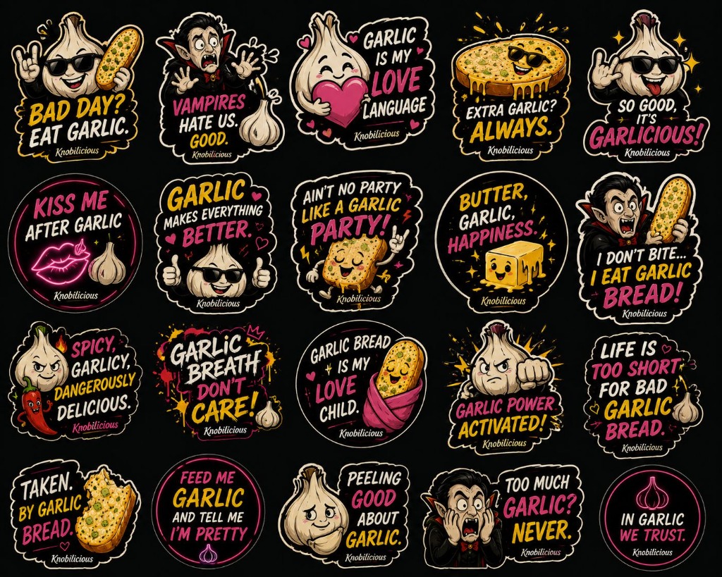 Knofilicious Stickers